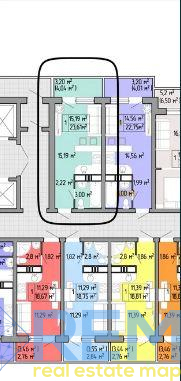 продажа однокомнатной квартиры номер A-158615 в Приморском районе, фото номер 9